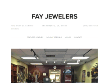 Tablet Screenshot of fay-jewelers.com